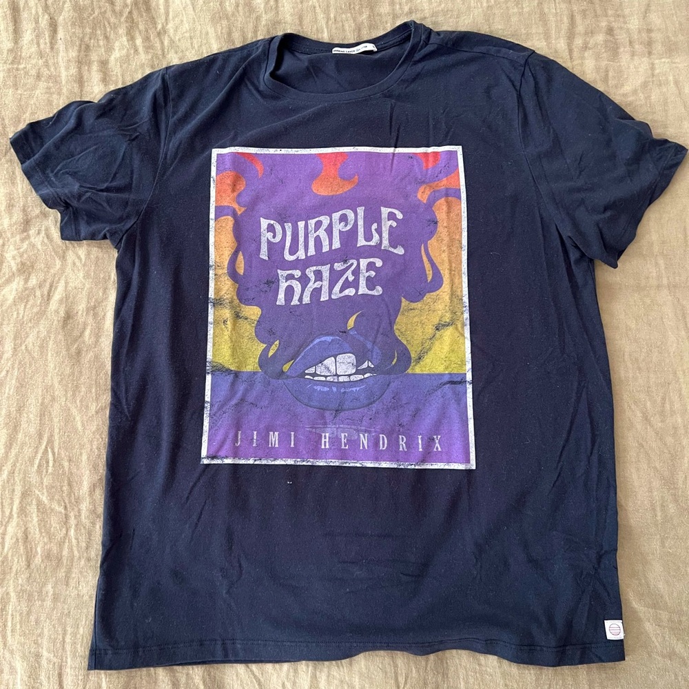 Marine Layer - Purple Haze Graphic T-Shirt - Black